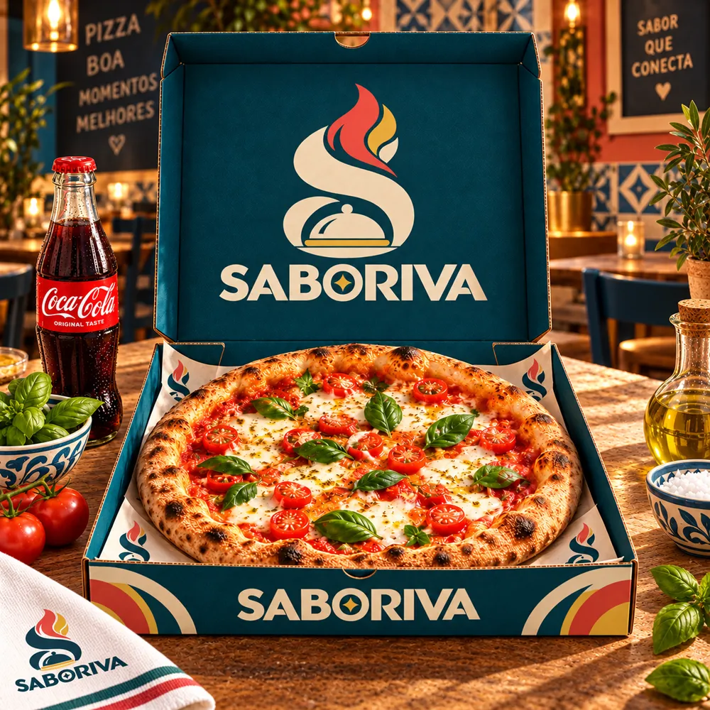 Pizza Manjericão Solar